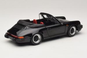 Porsche 911 3.2 Carrera Кабриолет Черен Minichamps 1:18 100063035 Метал — снимка 3 от 8