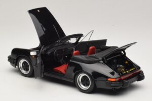 Porsche 911 3.2 Carrera Кабриолет Черен Minichamps 1:18 100063035 Метал — снимка 5 от 8