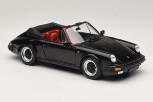 Porsche 911 3.2 Carrera Кабриолет Черен Minichamps 1:18 100063035 Метал — снимка 6 от 8