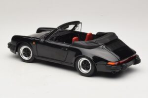 Porsche 911 3.2 Carrera Кабриолет Черен Minichamps 1:18 100063035 Метал — снимка 7 от 8