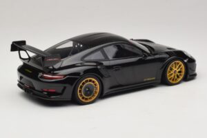 Porsche 911 992 GT3 RS Manthey Racing Черен със Златни Джанти Minichamps 1:18 MR-911-GT3RS-1804 Метал — снимка 2 от 6