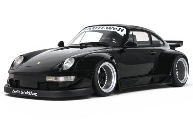 Porsche 911 993 RWB Черен GT Spirit 1:18 GT587 Смола