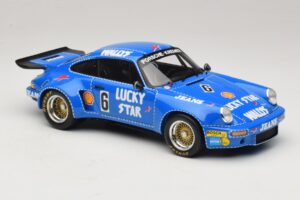 Porsche 911 RSR #6 Wallys Jeans Nurburgring 1974 Spark 1:18 18S088 Смола — снимка 4 от 6