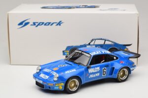 Porsche 911 RSR #6 Wallys Jeans Nurburgring 1974 Spark 1:18 18S088 Смола — снимка 6 от 6