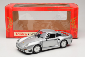 Porsche 959 Сребърен Tonka 1:18 22213 Метал — снимка 8 от 8