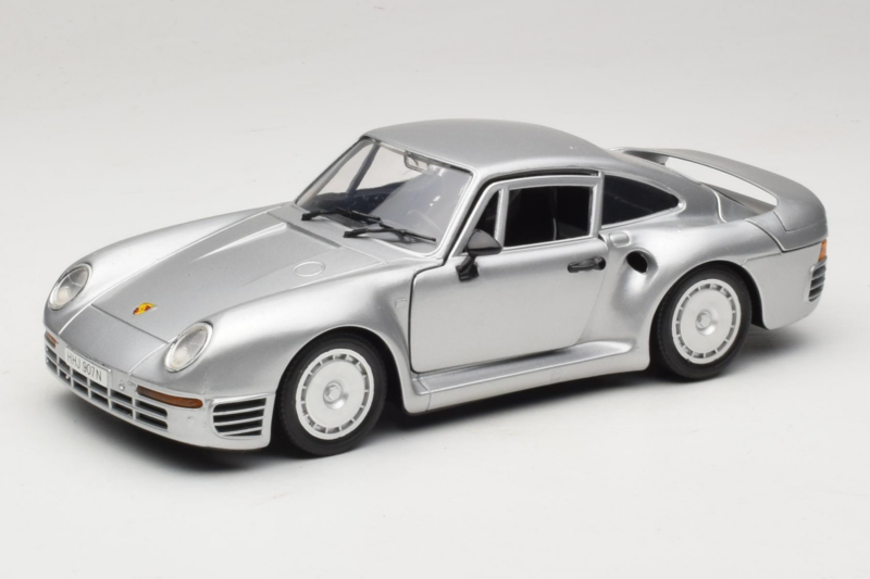 Porsche 959 Сребърен Tonka 1:18 22213 Метал
