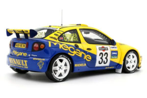 Renault Megane Maxi #33 P. Bugalski / J-P. Chiaroni Rally Sanremo 1998 Otto 1:18 OT1195 Смола — снимка 2 от 5