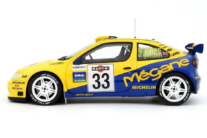 Renault Megane Maxi #33 P. Bugalski / J-P. Chiaroni Rally Sanremo 1998 Otto 1:18 OT1195 Смола — снимка 3 от 5