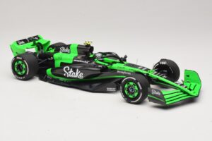 Stake Kick Sauber C44 G. Zhou Emilia Romagna GP 2024 Minichamps 1:18 117240124 Смола — снимка 4 от 7
