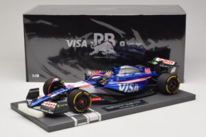 Visa Cash App RB VCARB 01 A. Iwasa FP1 Japanese GP 2024 Minichamps 1:18 117240440 Смола — снимка 7 от 7