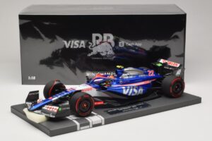 Visa Cash App RB VCARB 01 Y. Tsunoda 2024 Minichamps 1:18 117240122 Смола — снимка 7 от 7
