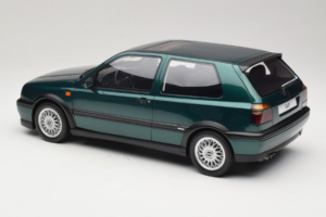 Volkswagen Golf Mk3 VR6 Carat Dragon Green Otto 1:12 G099 Смола — снимка 5 от 6