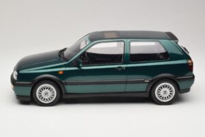 Volkswagen Golf Mk3 VR6 Carat Dragon Green Otto 1:12 G099 Смола — снимка 3 от 6