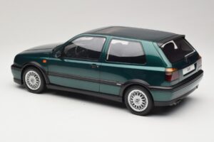 Volkswagen Golf Mk3 VR6 Carat Dragon Green Otto 1:12 G099 Смола — снимка 5 от 6