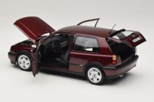 Volkswagen Golf VR6 Mk3 Indian Red Лимитирана Серия Norev 1:18 188505 Метал — снимка 5 от 8