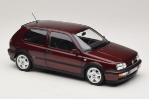 Volkswagen Golf VR6 Mk3 Indian Red Лимитирана Серия Norev 1:18 188505 Метал — снимка 6 от 8