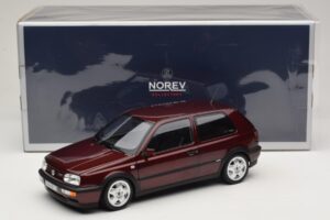 Volkswagen Golf VR6 Mk3 Indian Red Лимитирана Серия Norev 1:18 188505 Метал — снимка 8 от 8
