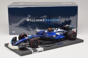 Williams Racing FW45 A. Albon British GP 2023 Minichamps 1:18 117231123 Смола — снимка 7 от 7