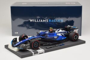 Williams Racing FW45 L. Sargeant British GP 2023 Minichamps 1:18 117231102 Смола — снимка 7 от 7