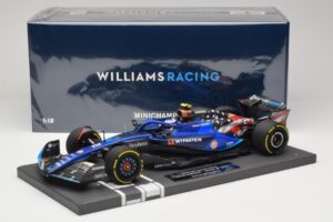 Williams Racing FW45 L. Sargeant United States GP 2023 Minichamps 1:18 117231902 Смола — снимка 6 от 6