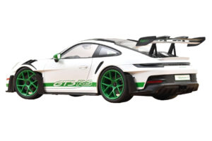 Porsche 911 992 GT3 RS Tribute to Carrera RS Бял Python Green Norev 1:12 127535 Метал — снимка 2 от 4