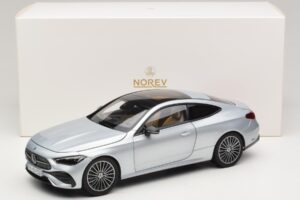 Mercedes CLE C236 Купе Hightech Silver Norev 1:18 183939 Метал — снимка 8 от 8
