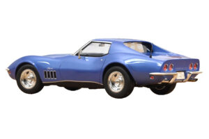 Chevrolet Corvette C3 Le Mans Blue Norev 1:18 189034 Метал — снимка 2 от 3