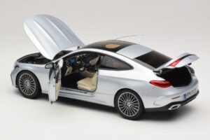 Mercedes CLE C236 Купе Hightech Silver Norev 1:18 183939 Метал — снимка 5 от 8