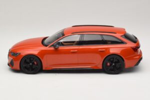 Audi RS6 C8 Avant Оранжев Металик Minichamps 1:18 155018012 Метал — снимка 3 от 6