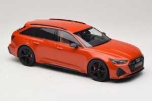 Audi RS6 C8 Avant Оранжев Металик Minichamps 1:18 155018012 Метал — снимка 4 от 6