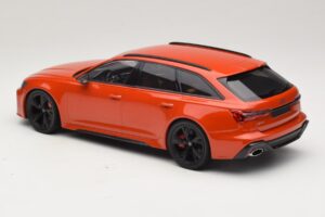 Audi RS6 C8 Avant Оранжев Металик Minichamps 1:18 155018012 Метал — снимка 5 от 6