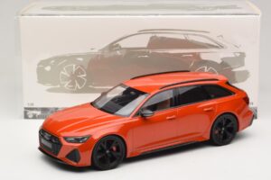 Audi RS6 C8 Avant Оранжев Металик Minichamps 1:18 155018012 Метал — снимка 6 от 6