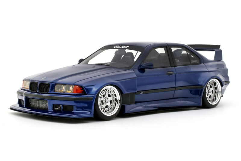 BMW E36 Khyzyl Saleem LTO Turbo Avus Blue Otto 1:18 BMW E36 Khyzyl Saleem LTO Turbo Avus Blue Otto 1:18 OT1174 Смола