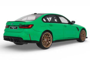 BMW M3 G80 CS Signal Green GT Spirit 1:18 GT976 Смола — снимка 2 от 4