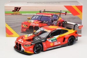 BMW M4 GT3 #31 Schubert Motorsport S. van der Linde Winner DTM Lausitzring 2022 Minichamps 1:18 113222031 Метал — снимка 8 от 8