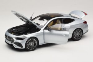 Mercedes CLE C236 Купе Hightech Silver Norev 1:18 183939 Метал — снимка 2 от 8