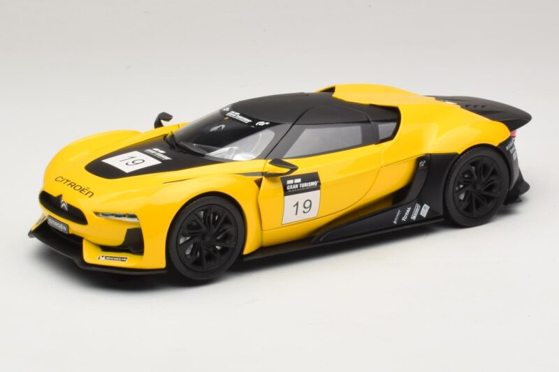 Citroen GT Жълт & Черен Norev 1:18 181609 Метал
