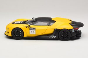 Citroen GT Жълт & Черен Norev 1:18 181609 Метал — снимка 4 от 8