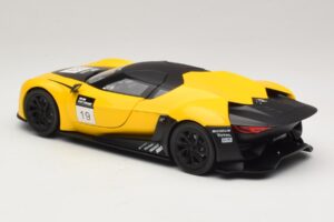 Citroen GT Жълт & Черен Norev 1:18 181609 Метал — снимка 7 от 8