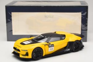 Citroen GT Жълт & Черен Norev 1:18 181609 Метал — снимка 8 от 8