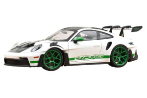 Porsche 911 992 GT3 RS Tribute to Carrera RS Бял Python Green Norev 1:12 Porsche 911 992 GT3 RS Tribute to Carrera RS Бял Python Green Norev 1:12 127535 Метал