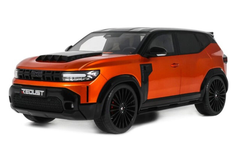 Dacia Duster Mk3 Redust Sport 4x2 Hybrid Metallic Orange Otto 1:18 Dacia Duster Mk3 Redust Sport 4x2 Hybrid Metallic Orange Otto 1:18 OT1316 Смола