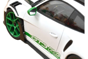 Porsche 911 992 GT3 RS Tribute to Carrera RS Бял Python Green Norev 1:12 127535 Метал — снимка 4 от 4
