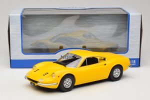 Ferrari Dino 246 GT Жълт MCG 1:18 MCG18168 Метал — снимка 6 от 6