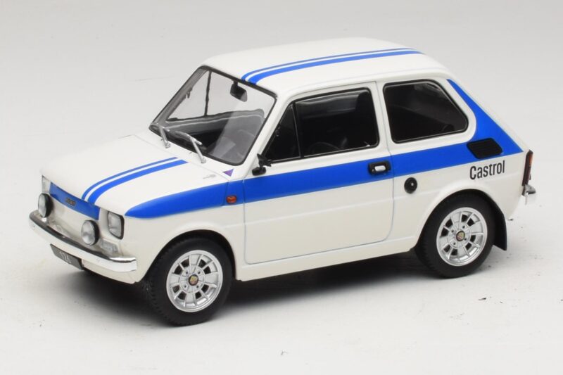 Fiat 126 Castrol Livery Бял Син MCG 1:18 MCG18666 Метал