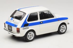 Fiat 126 Castrol Livery Бял Син MCG 1:18 MCG18666 Метал — снимка 2 от 6