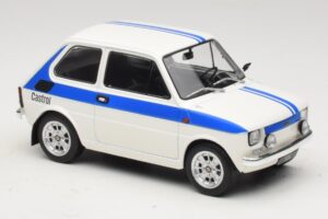 Fiat 126 Castrol Livery Бял Син MCG 1:18 MCG18666 Метал — снимка 4 от 6