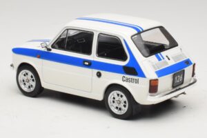 Fiat 126 Castrol Livery Бял Син MCG 1:18 MCG18666 Метал — снимка 5 от 6