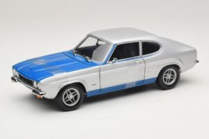 Ford Capri RS2600 Mk1 Silver Blue Minichamps 1:18 150089072 Метал