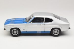 Ford Capri RS2600 Mk1 Silver Blue Minichamps 1:18 150089072 Метал — снимка 3 от 6